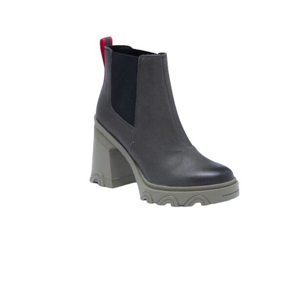 Sorel Brex Waterproof Platform Block Heel Chelsea Boot - Picture 1 of 9